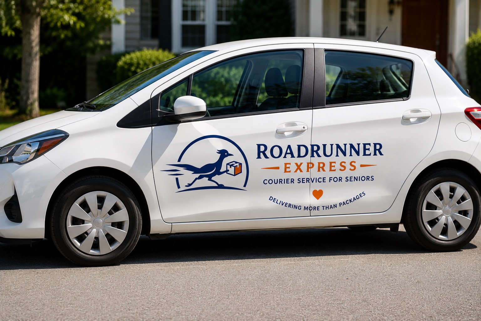 Roadrunner Express service vehicle in Houston, Texas